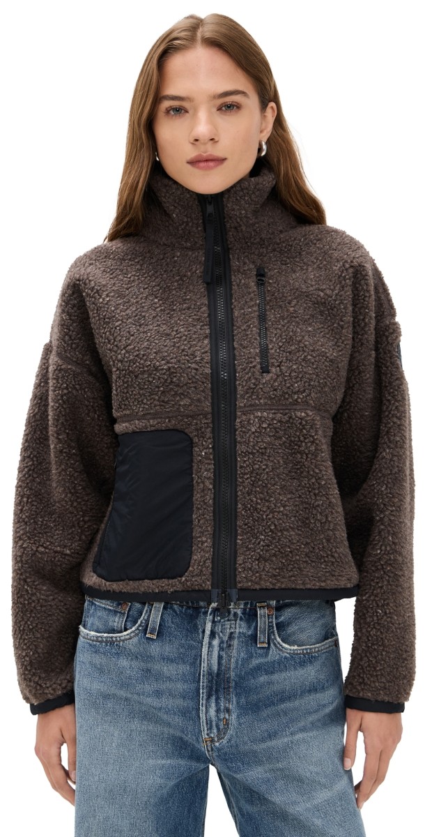Canada Goose Simcoe Fleece Jacket Taupe Grey