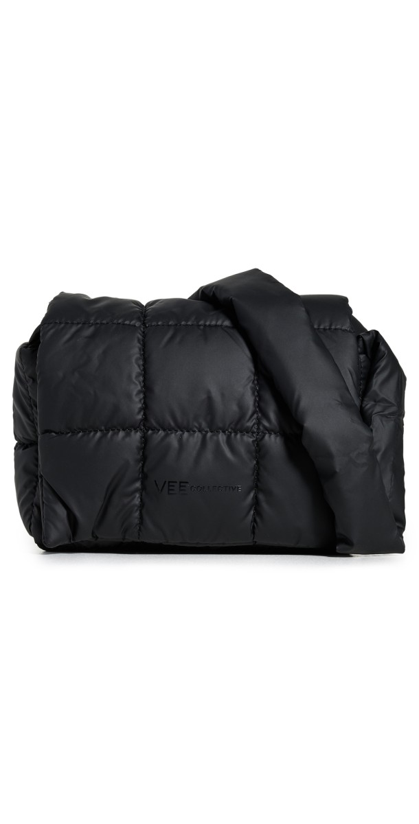 Vee Collective Porter Mini Messenger Bag Black