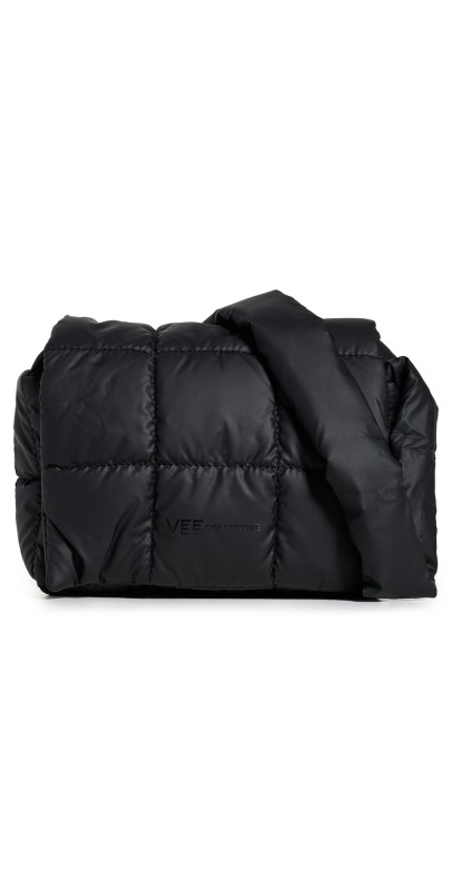 Vee Collective Porter Mini Messenger Bag Black