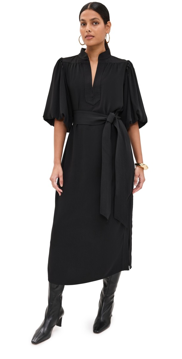 Figue Dani Dress Onyx Black