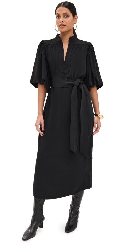 Figue Dani Dress Onyx Black