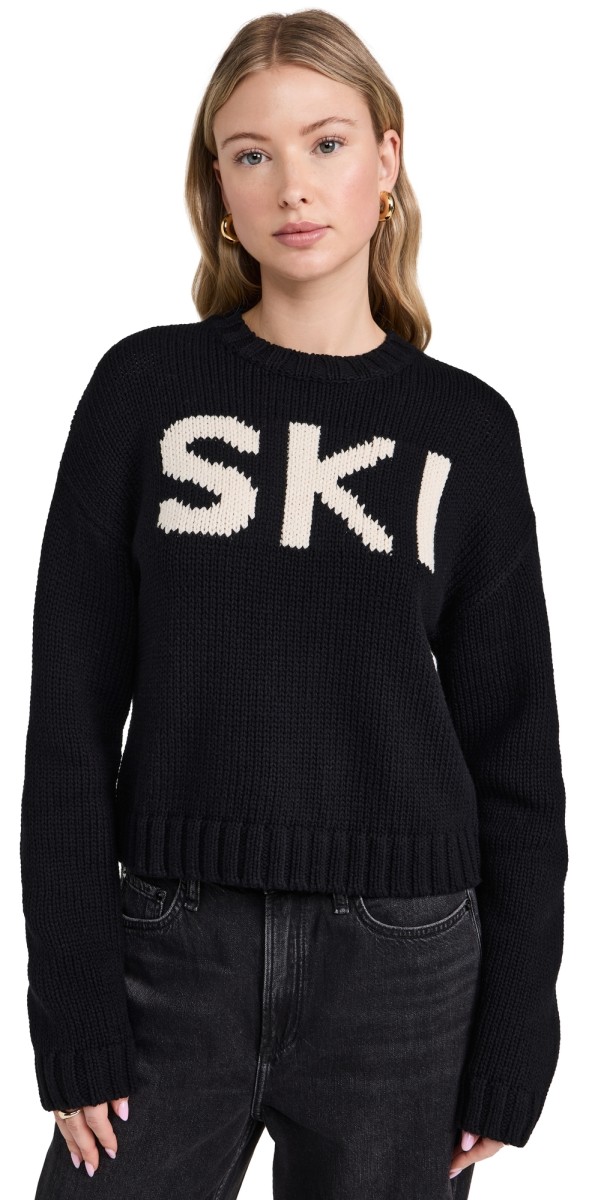 KULE The Ski Sweater Black/Cream
