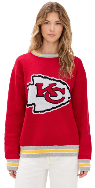 Terez Chiefs Crew Neck Sweater Chiefs Red