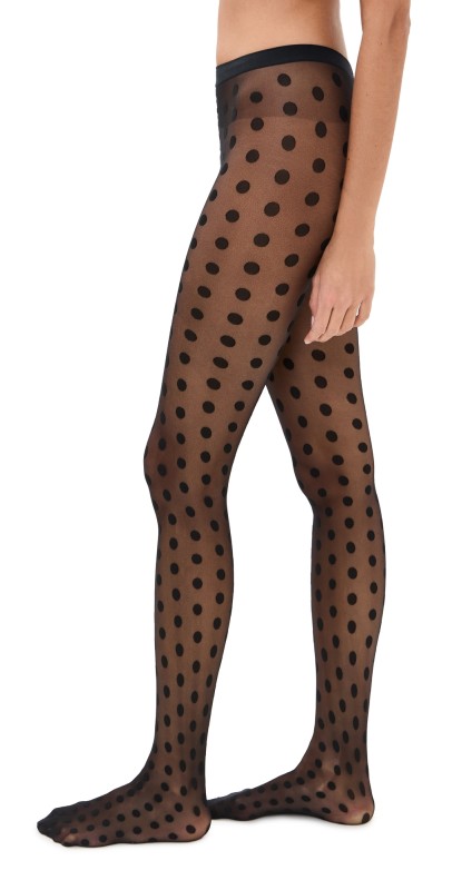 Wolford Bonny Dots Tights Black