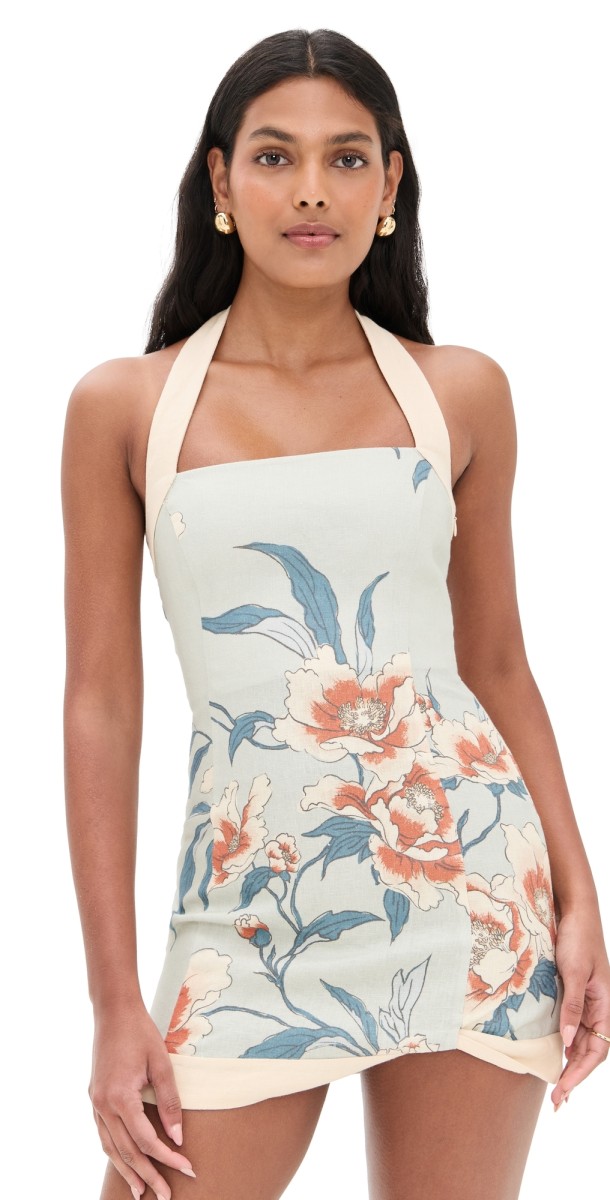 SIR. Roisin Mini Dress Bloom Floral