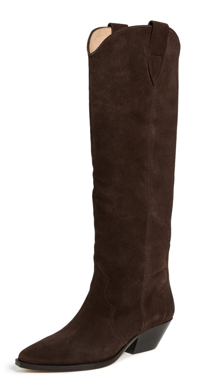 Isabel Marant Denvee Boots Chocolate