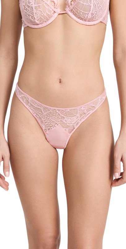 Kiki De Montparnasse Coquette Thong Rose