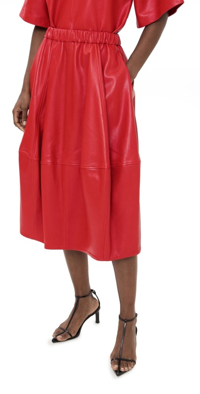 CO Bubble Skirt Red