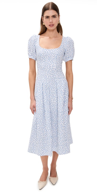 Reformation Coucou Linen Dress Hanna