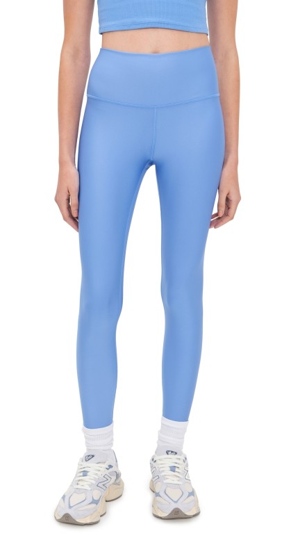 Alo Yoga 7/8 High-Waist Airlift Leggings Crystal Clear Blue
