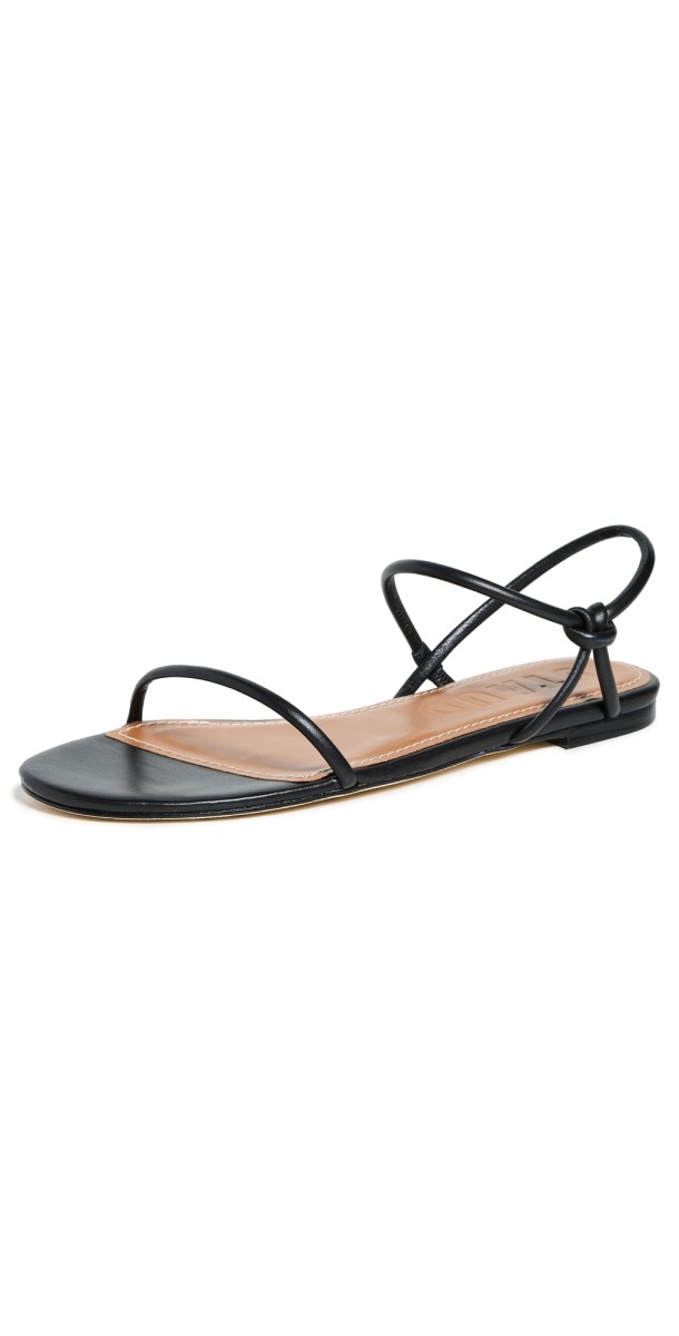 STAUD Laurel Sandals Black