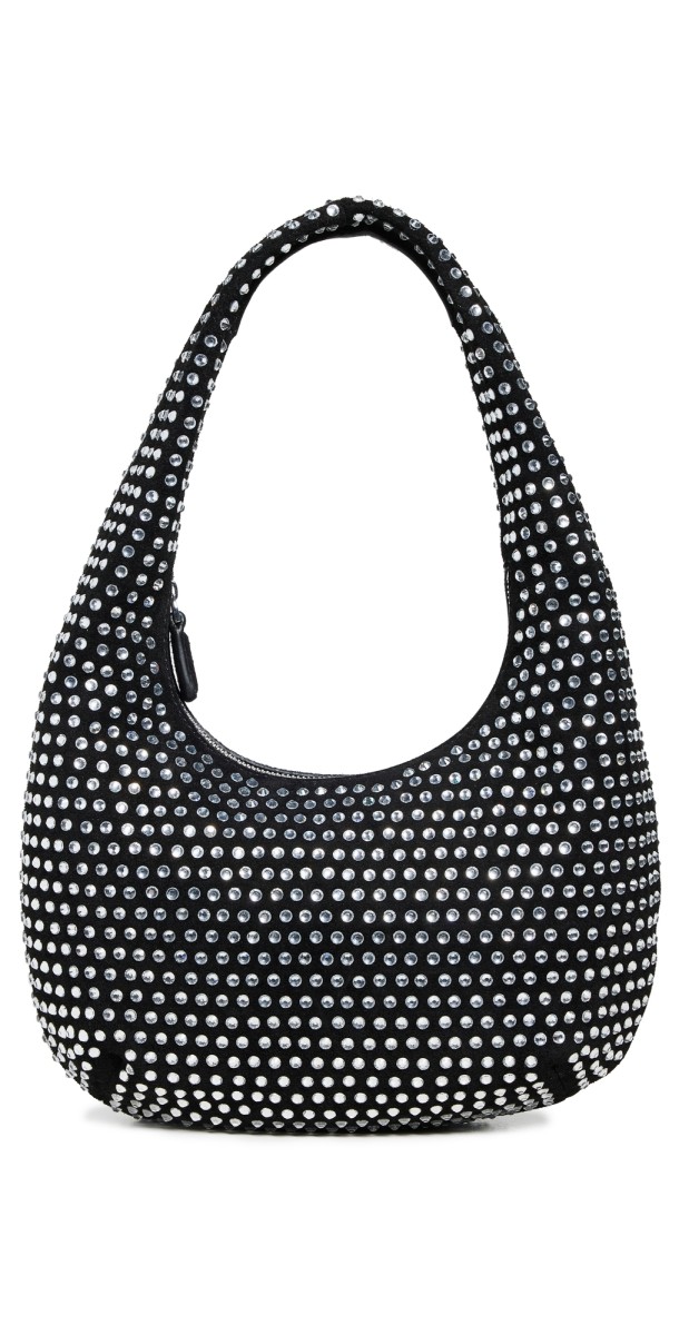 Madewell Med Hobo Bag Bedazzled True Black Mult