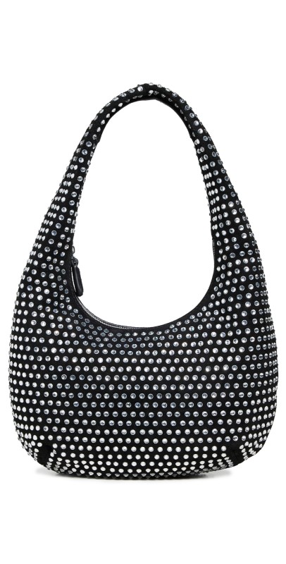 Madewell Med Hobo Bag Bedazzled True Black Mult