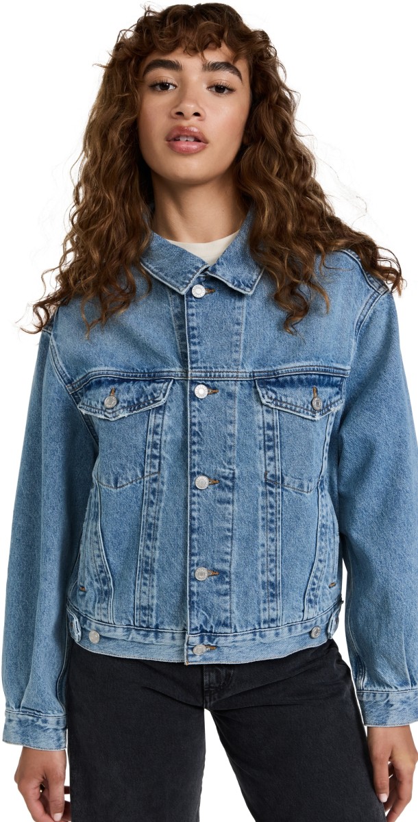 AGOLDE Charli Oversized Denim Jacket Debate