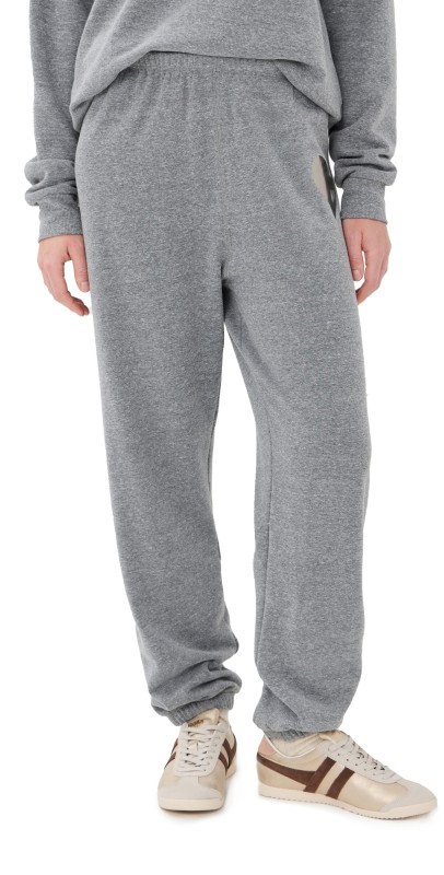 SPRWMN Heart Logo Sweatpants Dark Heather Grey