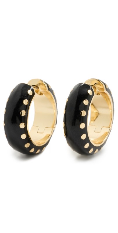 Gorjana Asher Hoops Black