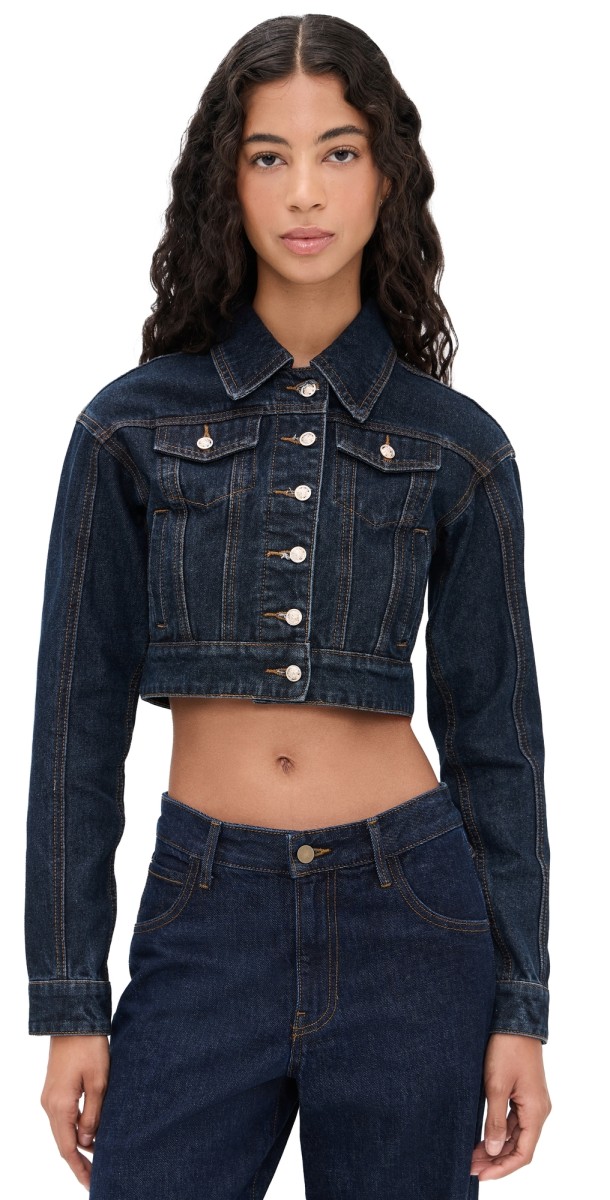 Lioness Daydream Crop Jacket Indigo