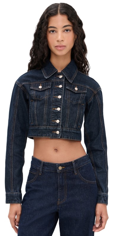 Lioness Daydream Crop Jacket Indigo