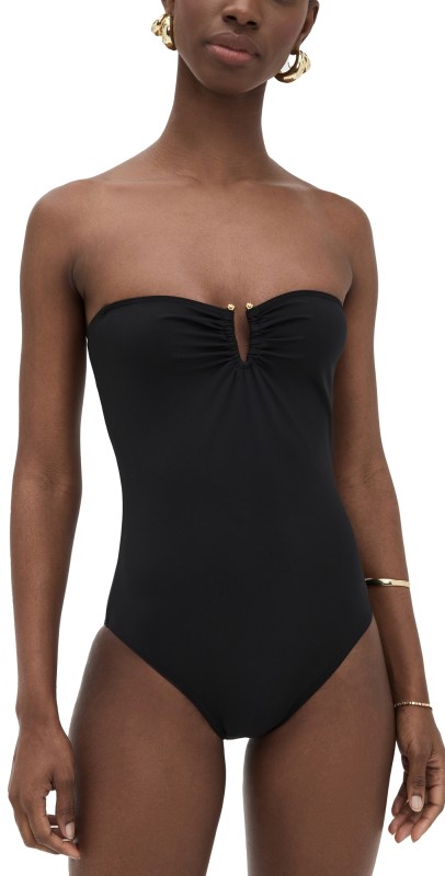 Nili Lotan One Piece Bathing Suit Black