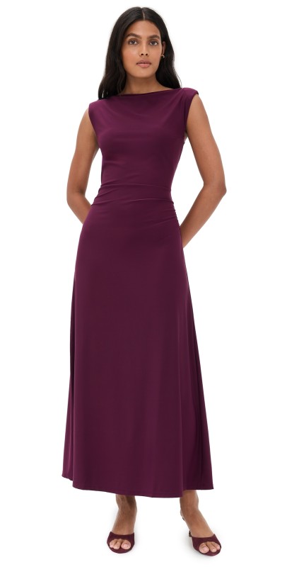 Hill House Home The Sloane Dress Aubergine