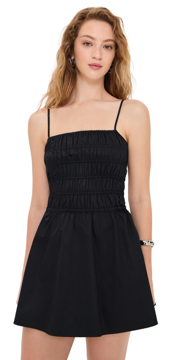 Solid & Striped The Mini Delta Dress Noir