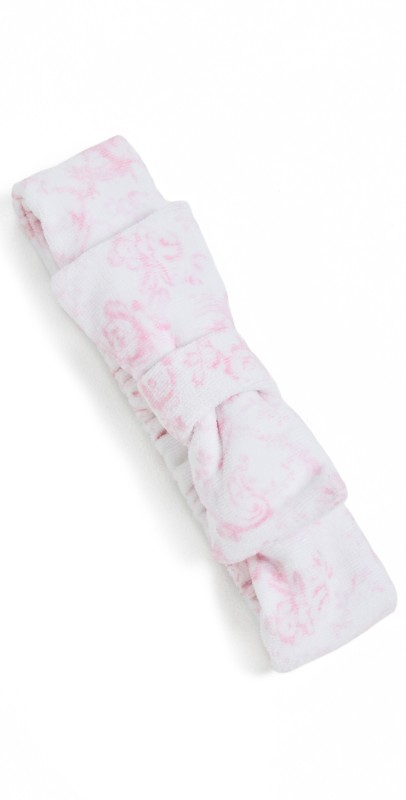 LoveShackFancy Headband with Bow Cupids Pink