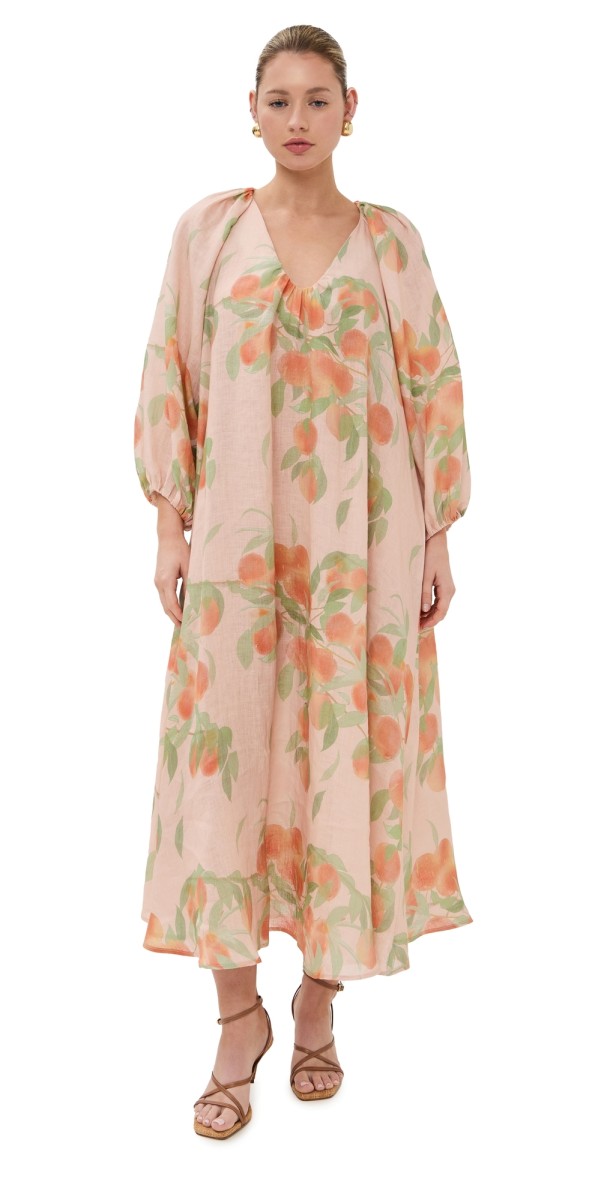 Bernadette Georgette Dress Peachtree/Peach
