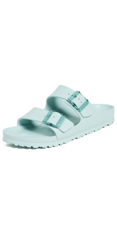 Birkenstock Arizona Stealth Buckle EVA Sandals Surf Green