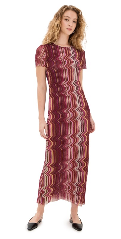 MISA Vanessa Dress La Banda Crimson
