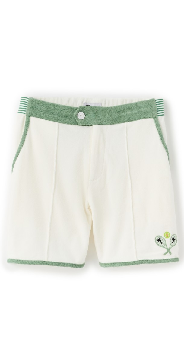 Tombolo Fault One' Tennis Cabana Shorts 6.75 White