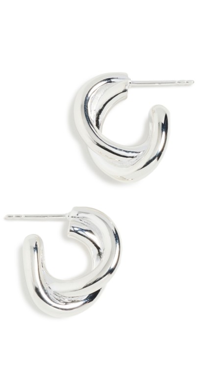 LIÉ STUDIO The Diana Earrings Silver