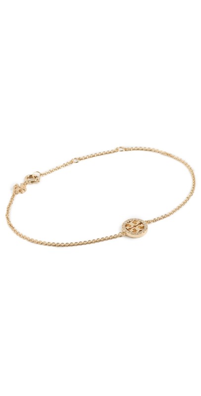 Tory Burch Miller Pave Chain Bracelet Tory Gold / Crystal