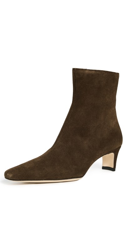 STAUD Wally Ankle Boots Truffle