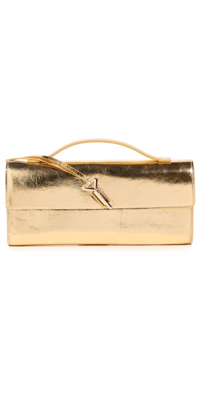 Florian London Anya Clutch Gold