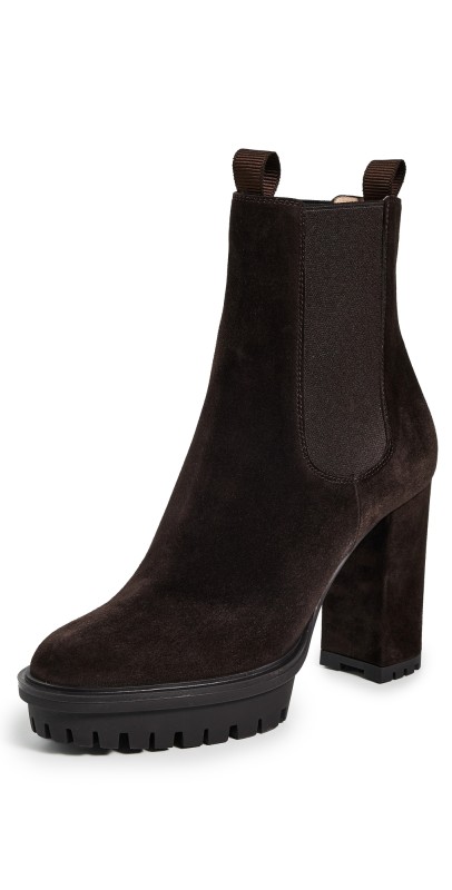 Gianvito Rossi Camoscio Stivale Boots Moka