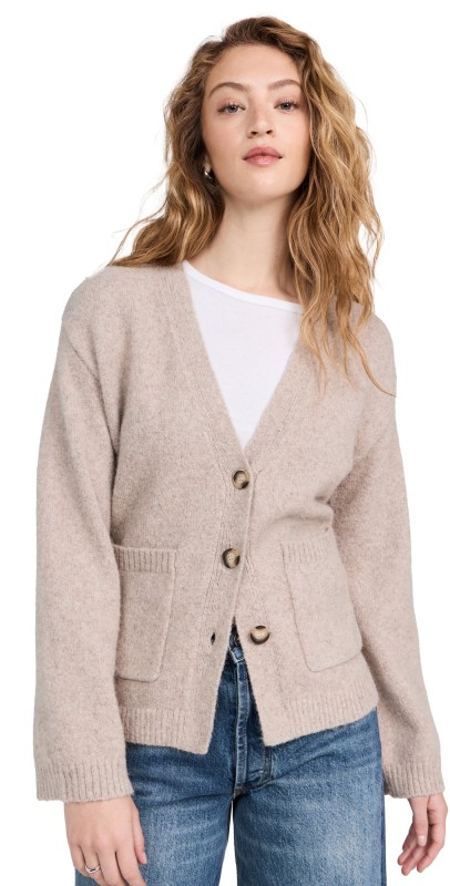 LE JEAN Willa Cardigan Camel