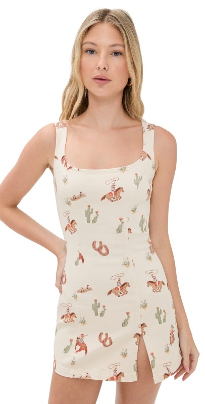 Bailey Rose Mini Dress Ecru