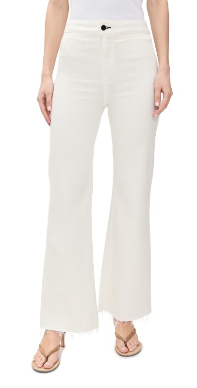 ASKK NY Cropped Brighton Jeans Ivory