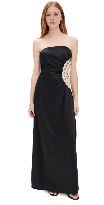 4th & Reckless Cherry Dress Black