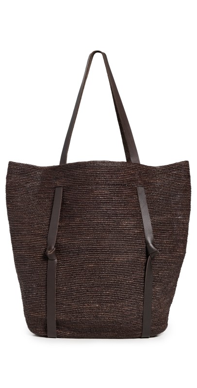 Janessa Leone Tanner Bag Dark Brow