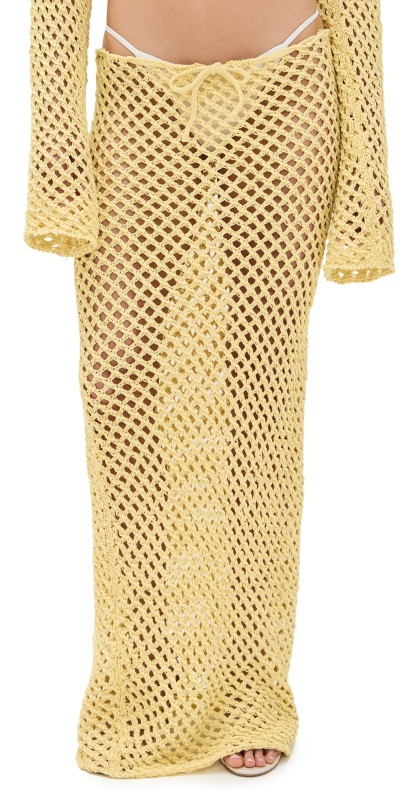 Bananhot Magen Skirt Daisy Yellow