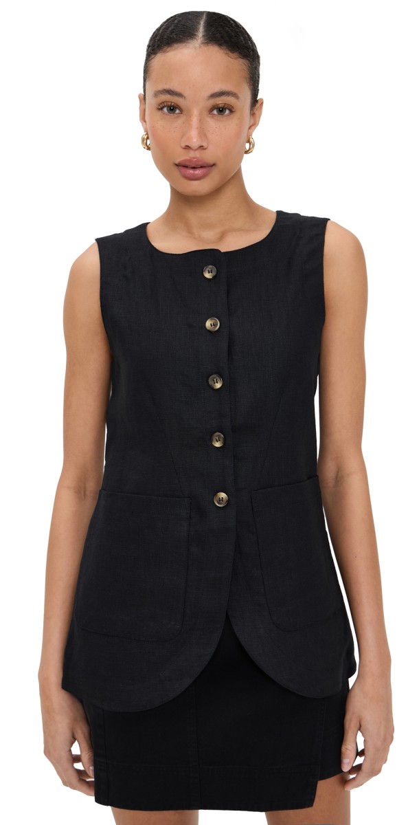 POSSE Emma Vest Black