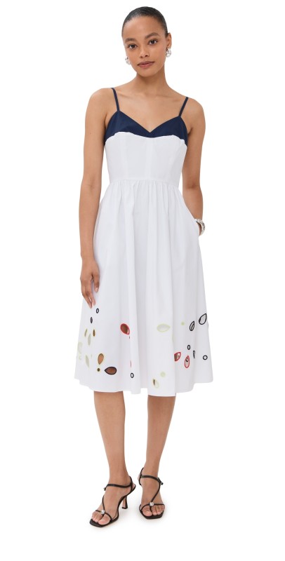 Rosie Assoulin The Undress Dress White Multi