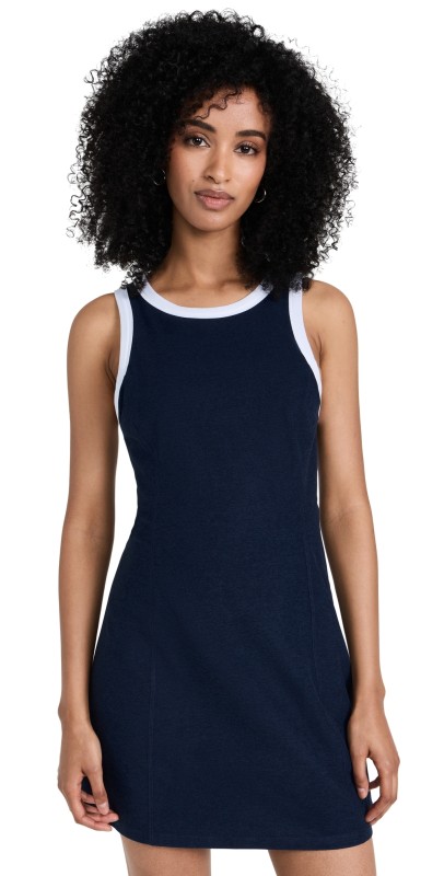 Beyond Yoga Spacedye Outlines Dress Nocturnal Navy/Cloud White