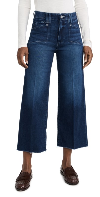 PAIGE Anessa Jeans with Set in Pockets Praline