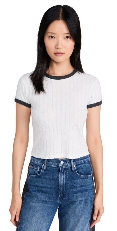 MOTHER The Itty Bitty Ringer Tee Skip A Beat