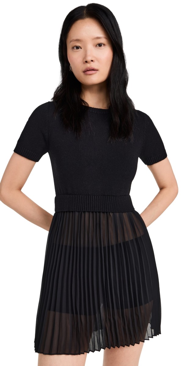 GUIZIO Evie Dress Black