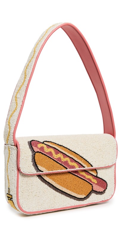 STAUD Tommy Beaded Bag Dog Days