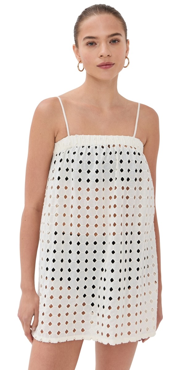 LE BOP Camille Dress Black Eyelet
