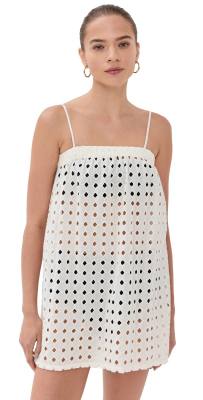 LE BOP Camille Dress Black Eyelet
